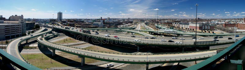 Estrada urbana imagem de stock Estrada urbana imagem de stock