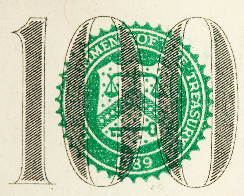 Estratto del Bill del dollaro 100