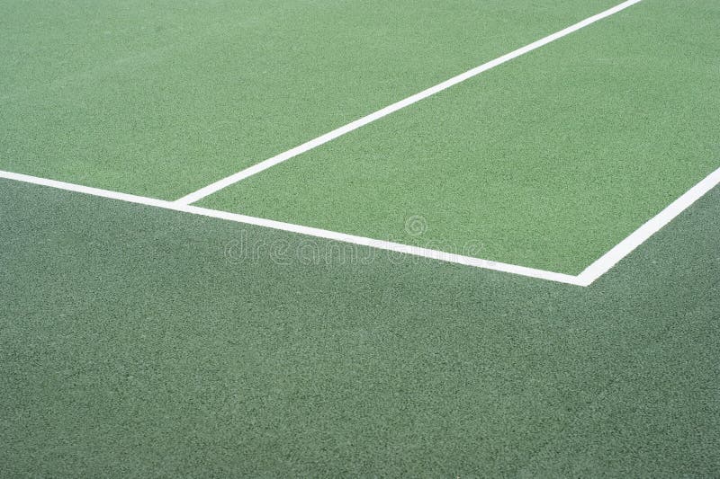 Estratto della corte di tennis fotografia stock libera da diritti Estratto della corte di tennis fotografia stock libera da diritti