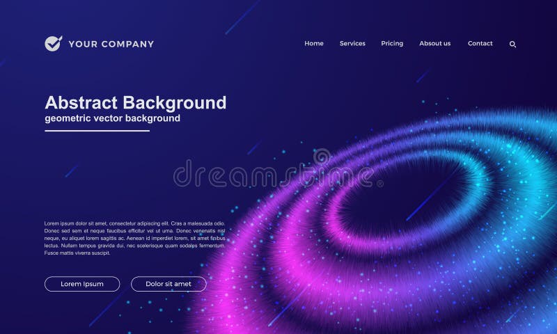 Estratto, fondo dinamico per la vostra pagina d'atterraggio o progettazione della pagina Web royalty illustrazione gratis Estratto, fondo dinamico per la vostra pagina d'atterraggio o progettazione della pagina Web royalty illustrazione gratis