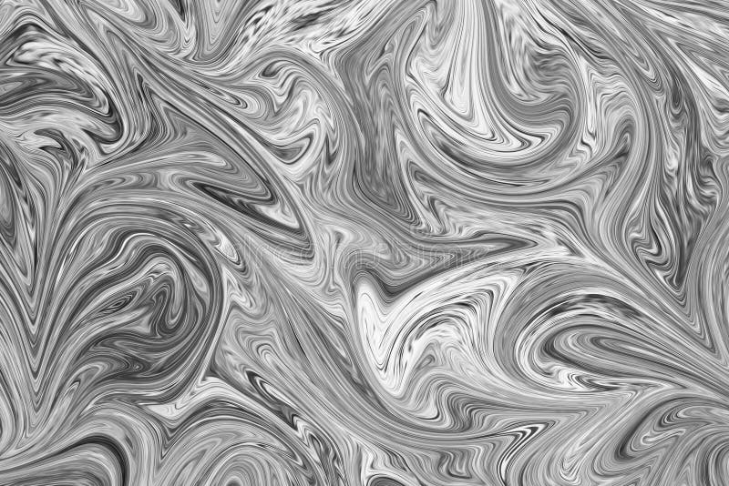 Estratto Gray Black e fondo di marmo bianco del modello dell'inchiostro Liquefaccia il modello astratto con il nero, il bianco, G illustrazione di stock Estratto Gray Black e fondo di marmo bianco del modello dell'inchiostro Liquefaccia il modello astratto con il nero, il bianco, G illustrazione di stock