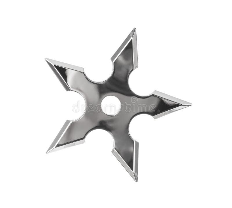 Estrela Shuriken de Ninja fotografia de stock royalty free Estrela Shuriken de Ninja fotografia de stock royalty free