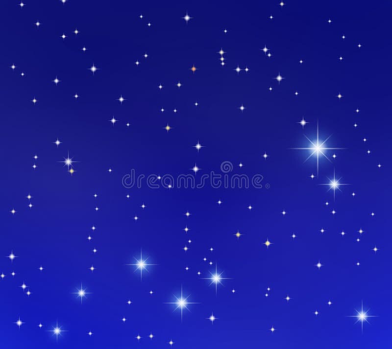 Estrelas de Gémeos ilustração stock
