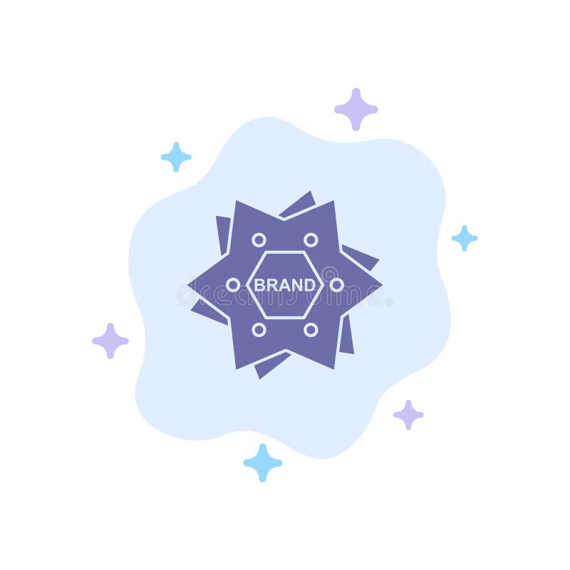 Estrella, calificando, marca, logotipo, icono azul de la forma en fondo abstracto de la nube libre illustration Estrella, calificando, marca, logotipo, icono azul de la forma en fondo abstracto de la nube libre illustration