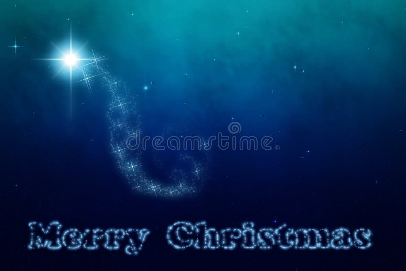 Estrella del cielo de la Navidad de Belén ilustración del vector Estrella del cielo de la Navidad de Belén ilustración del vector
