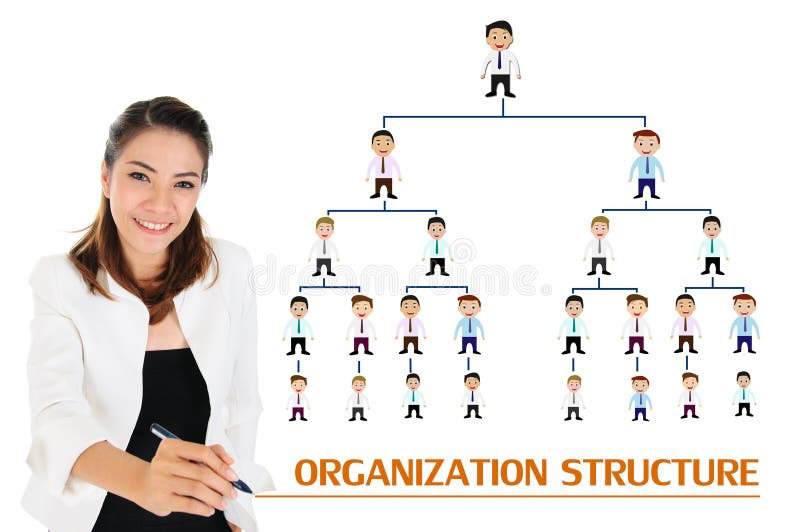Estructura de organización del concepto del negocio