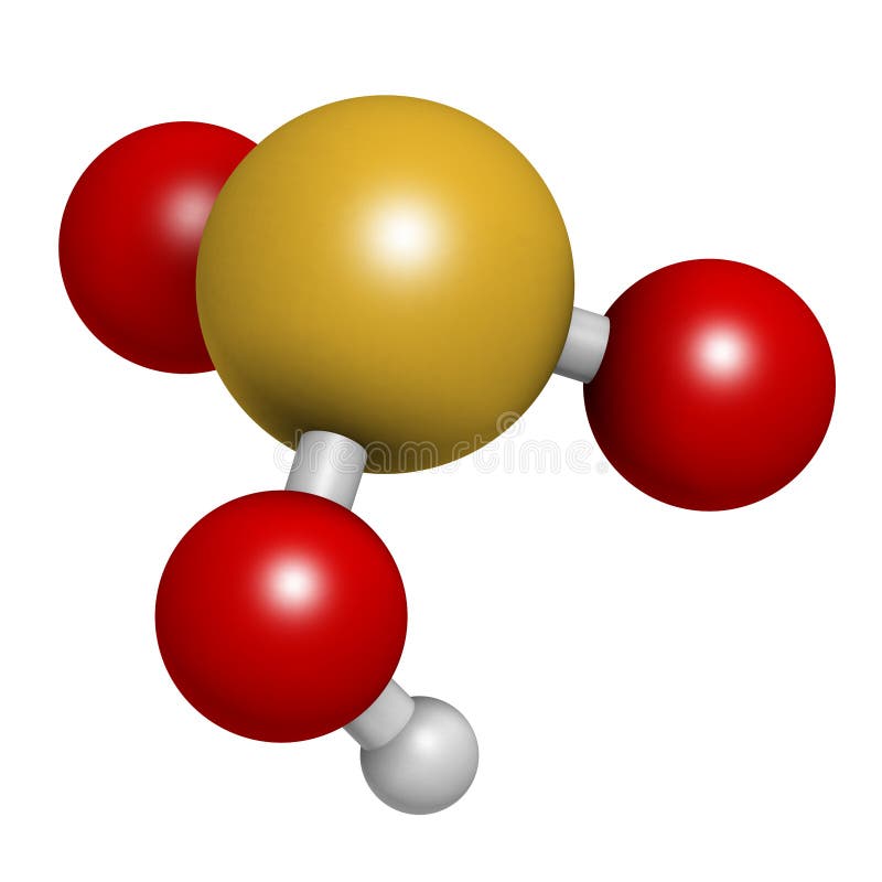 Estructura Química Del Anión Bisulfito. Las Sales Frecuentes Incluyen  Bisulfito De Sodio E222 Y Bisulfito De Potasio E228 Utilizad Stock de  ilustración - Ilustración de sulfuro, molecular: 186833185
