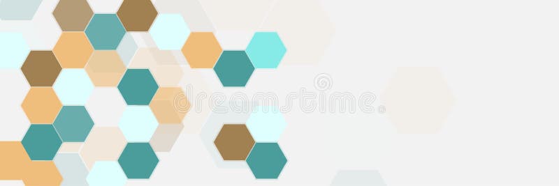 Estructuras hexagonales abstractas ilustración del vector Estructuras hexagonales abstractas ilustración del vector