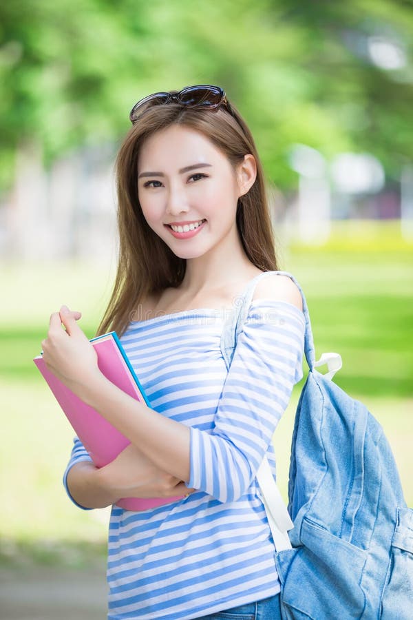 Estudante de mulher da beleza fotos de stock Estudante de mulher da beleza fotos de stock