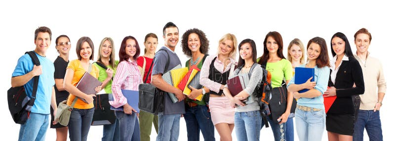 Estudantes foto de stock royalty free Estudantes foto de stock royalty free