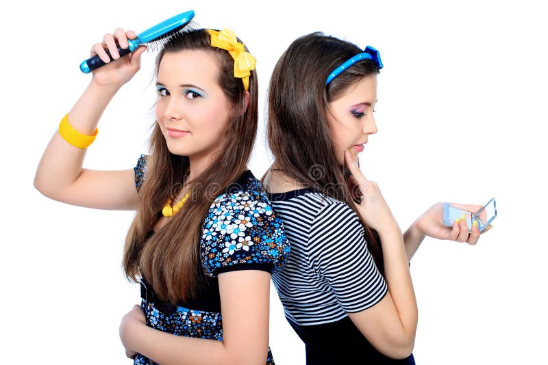 Alunas imagens de stock royalty free