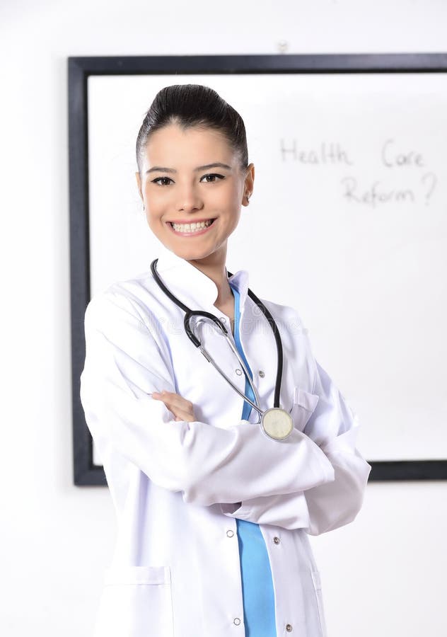 Estudiante de medicina atractivo joven imagenes de archivo Estudiante de medicina atractivo joven imagenes de archivo