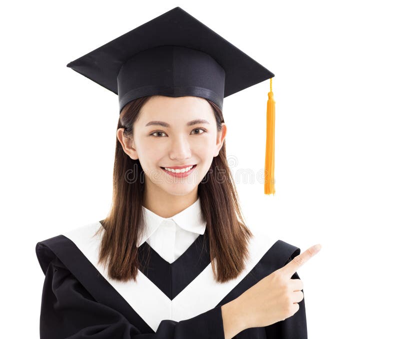 Estudiante de tercer ciclo con señalar gesto fotos de archivo libres de regalías Estudiante de tercer ciclo con señalar gesto fotos de archivo libres de regalías