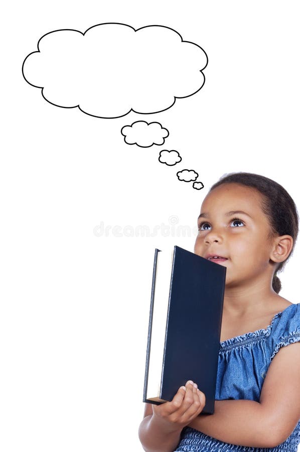 Estudar com um livro fotos de stock