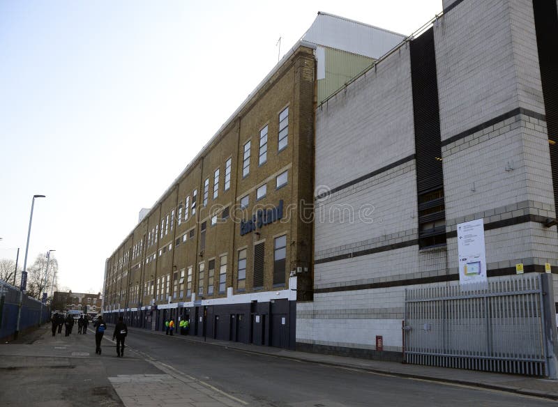 White Hart Lane - Estádio Tottenham Hotspur fotografia de stock royalty free