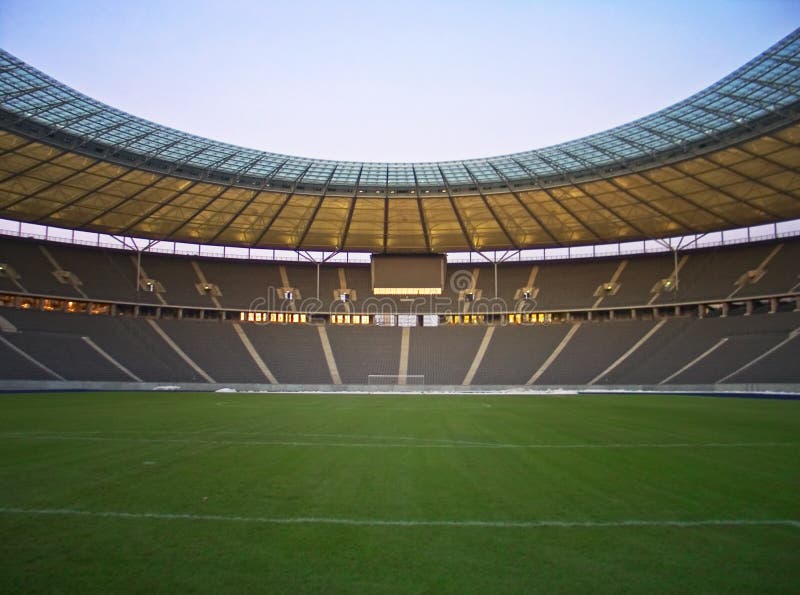 Estádio vazio imagem de stock Estádio vazio imagem de stock