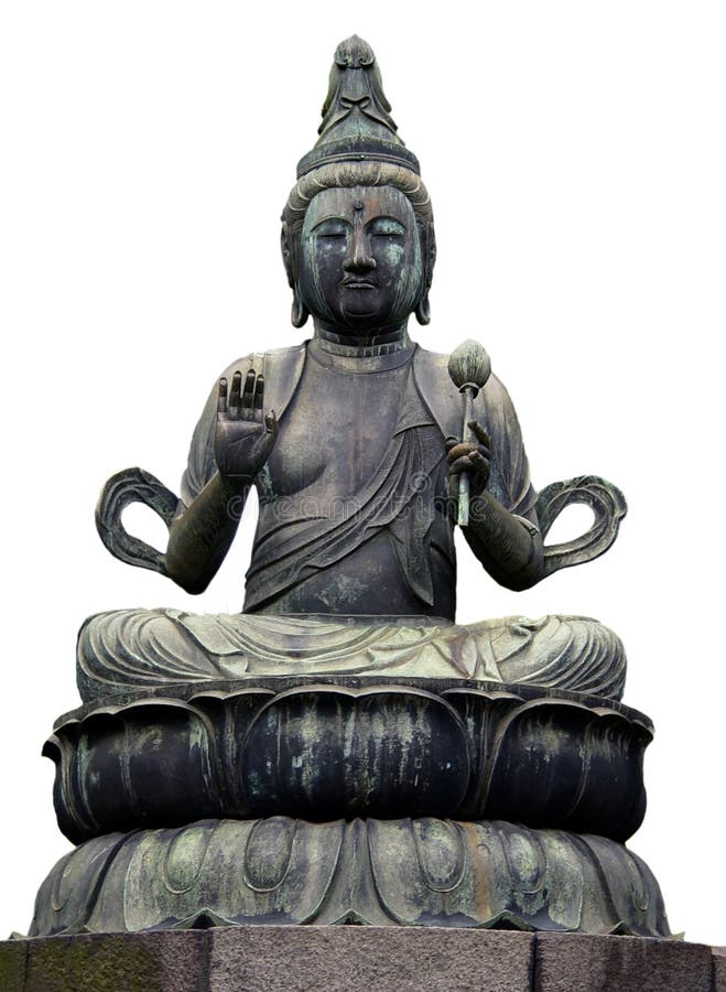 Estátua de Buddha em Tokyo foto de stock royalty free Estátua de Buddha em Tokyo foto de stock royalty free
