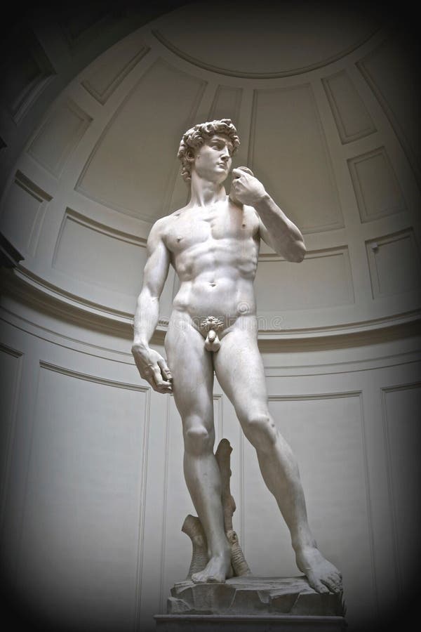 Estátua de David por Michaelangelo imagens de stock royalty free Estátua de David por Michaelangelo imagens de stock royalty free