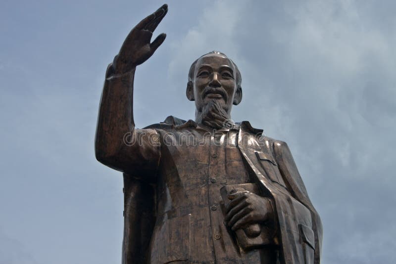 Estátua de Ho Chi Minh fotos de stock Estátua de Ho Chi Minh fotos de stock