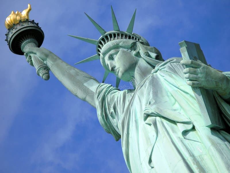 Estátua de liberdade imagem de stock royalty free Estátua de liberdade imagem de stock royalty free