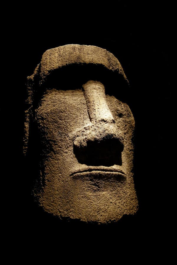 Estátua de Moai do console de Easter