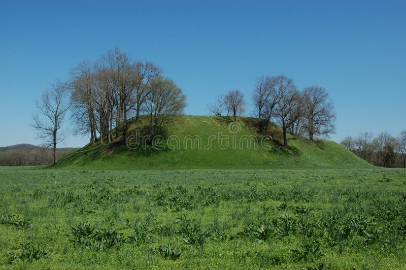 Etawah Mounds stock photo. Image of state, tribe, etawah - 241054