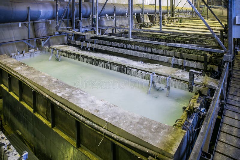 Etching Acid Containers for Galvanizing Metal Parts in Galvanic