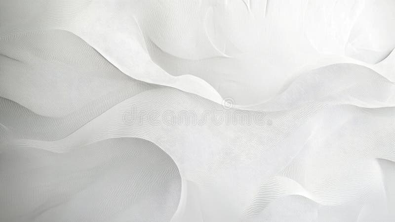 Etheral White Canvas Adorated with Subtle Patterns and Textures royaltyfri illustrationer