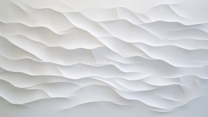 Etheral White Canvas Adorated with Subtle Patterns and Textures vektor illustrationer