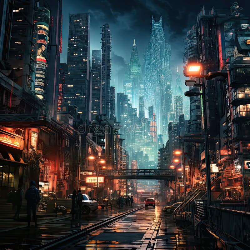 6+ Thousand Cyberpunk City Sci Fi Royalty-Free Images, Stock Photos &  Pictures