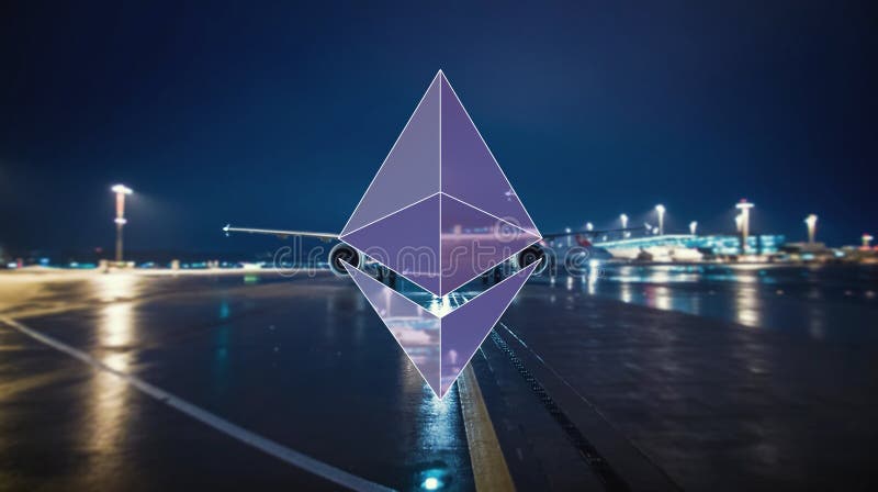 Ethereum encryption concept stock photos