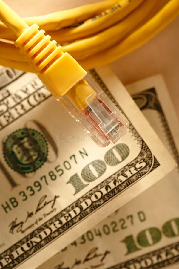 cable and dollar stock photo. Image of office 42293748