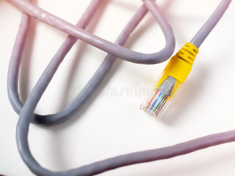 Etherneta kabel obrazy royalty free Etherneta kabel obrazy royalty free