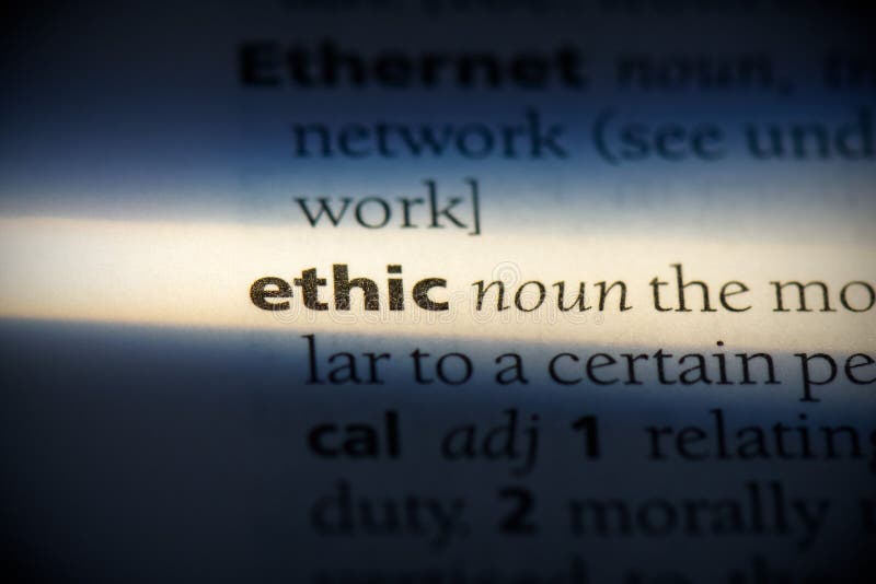 Ethic stock image. Image of english, etymology, thesaurus 161578789