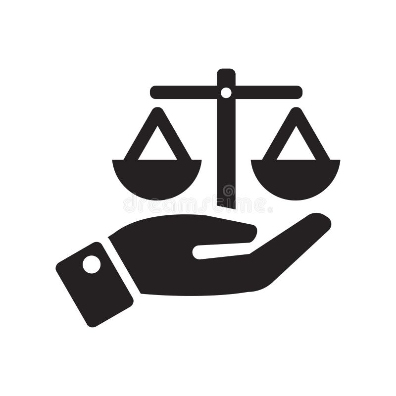 Ethics Responsibility Icon Flat Vector vector illustration