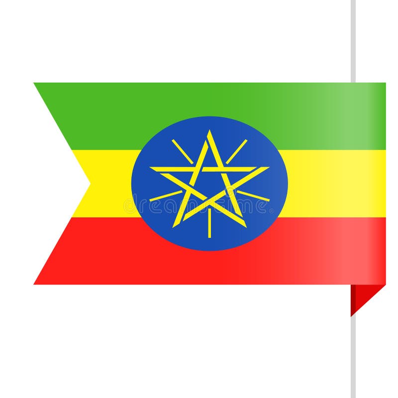 Download Ethiopia Flag Vector Label Tag Icon Stock Illustration ...