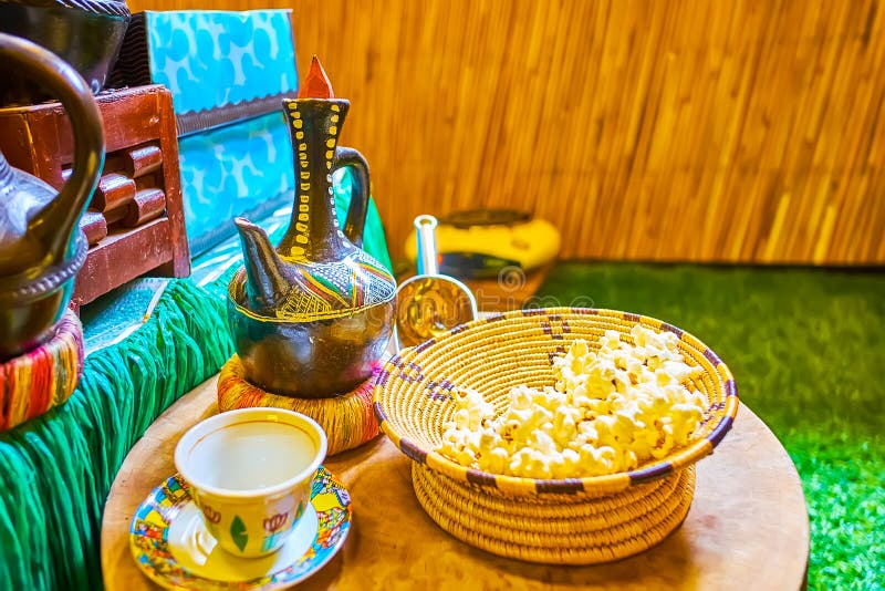 Ethiopian coffee traditions, Dubai Coffee Museum, UAE