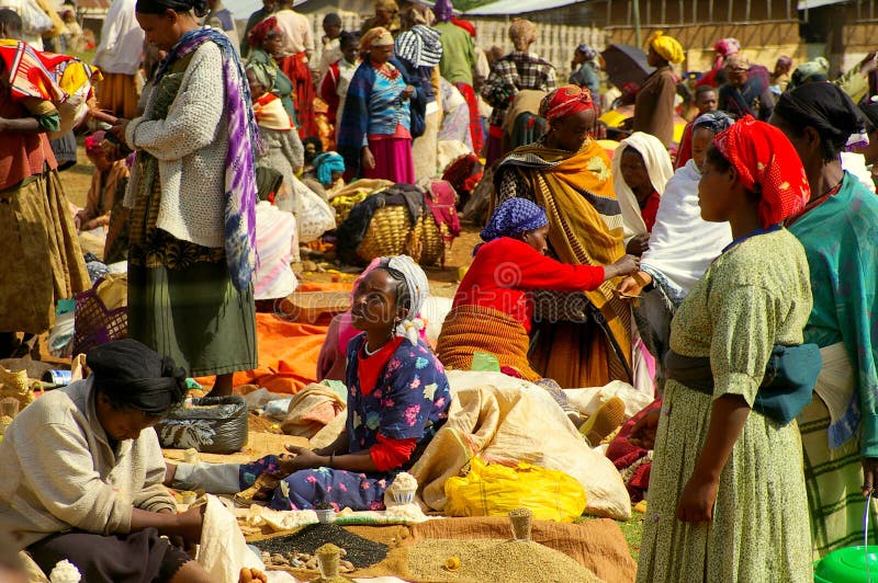 Ethiopian market stock photo. Image of sale, place, sweet 38537486