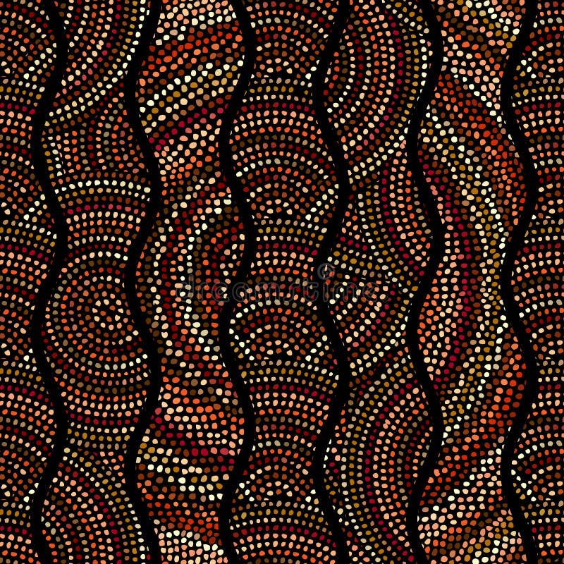 Ethnic seamless pattern in african style.