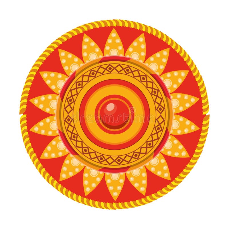 Ethnic Mandala Indu Style Hanging Stock Vector - Illustration of travel ...