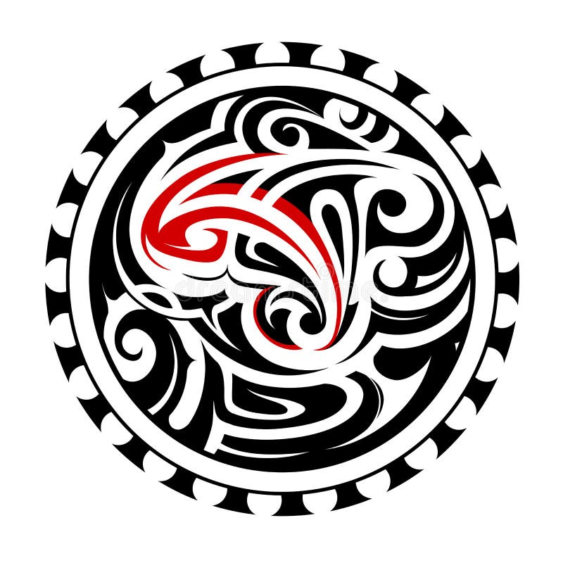 Arm Tattoo Ethnic Polynesian Stile Stock Vector - Illustration of ...