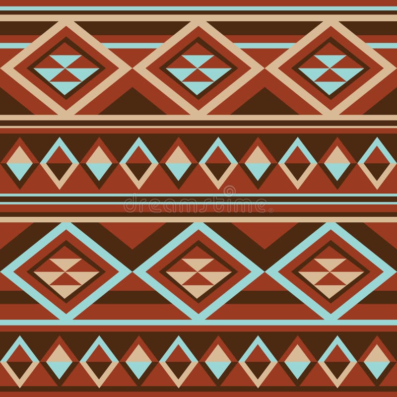 Ethnic seamless background. vector illustration