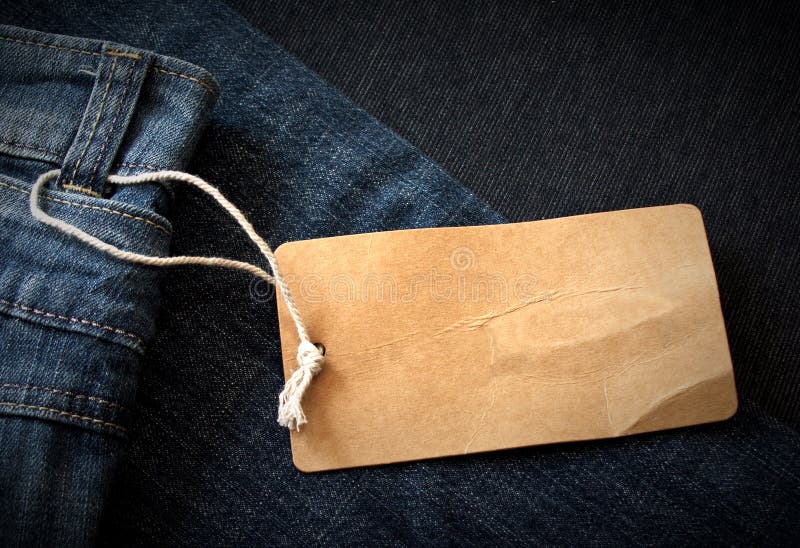 Etichetă jeans stock photos