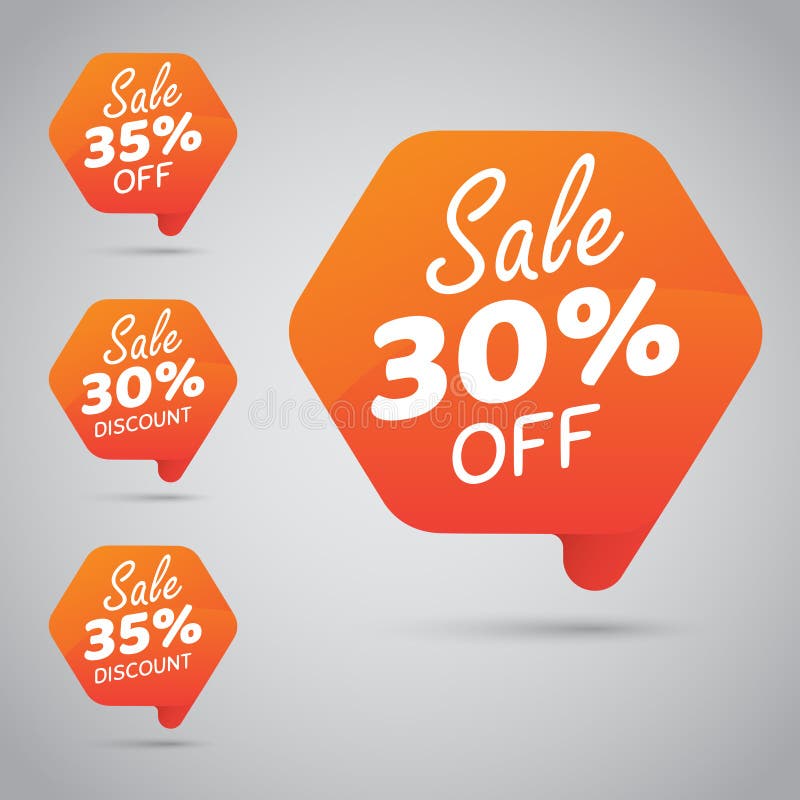 Etiqueta para introduzir no mercado a venda varejo do projeto 30% 35% do elemento, disco, fora na laranja alegre ilustração royalty free Etiqueta para introduzir no mercado a venda varejo do projeto 30% 35% do elemento, disco, fora na laranja alegre ilustração royalty free