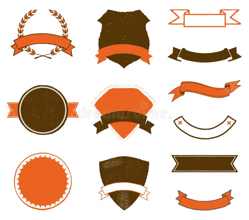 Etiquetas e insignias libre illustration Etiquetas e insignias libre illustration