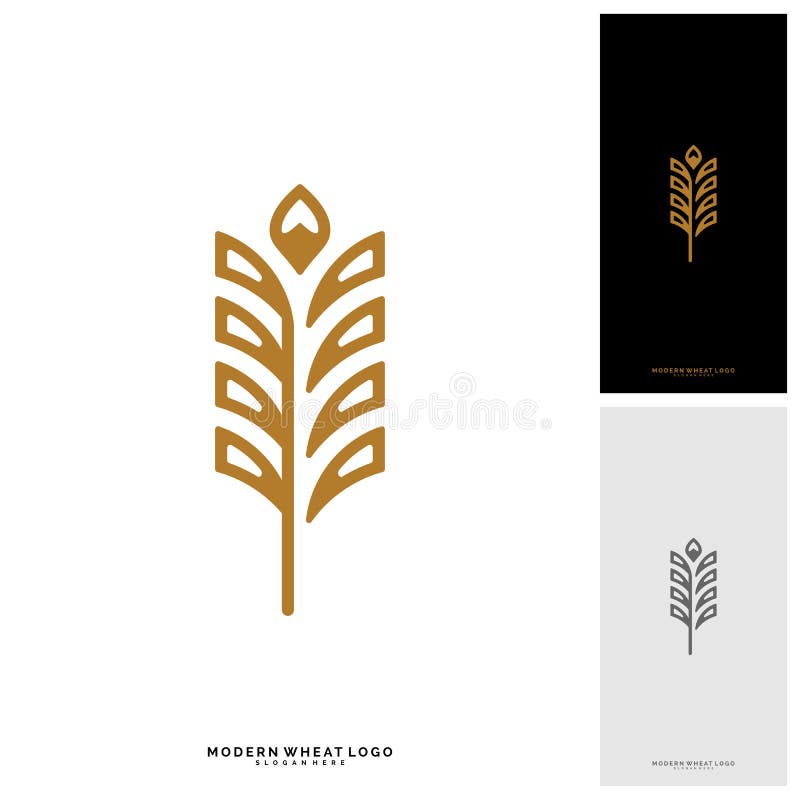 Etiquetas luxuosas da grão e do pão do trigo Trigo da natureza Trigo Logo Template Vetora da agricultura ilustração do vetor Etiquetas luxuosas da grão e do pão do trigo Trigo da natureza Trigo Logo Template Vetora da agricultura ilustração do vetor