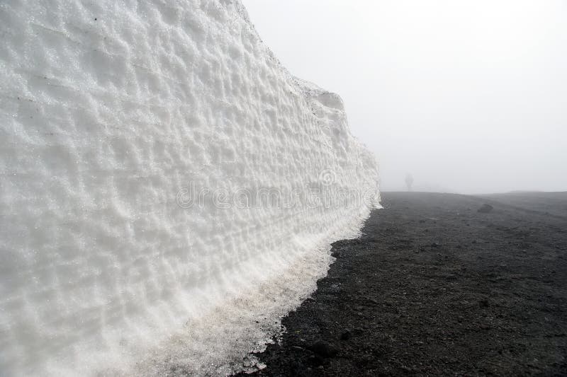 Naturally Formed Calcium Carbonate in Switzerland Stock Image Image