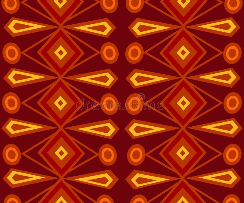 Etniczny Abstrakcjonistyczny jaskrawy deseniowy tło royalty ilustracja Etniczny Abstrakcjonistyczny jaskrawy deseniowy tło royalty ilustracja