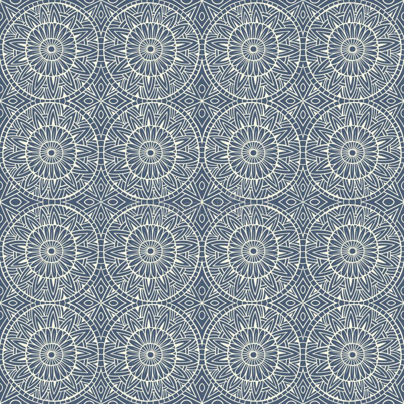 Etnisch modern handgetekend ornamentpatroon vector illustratie