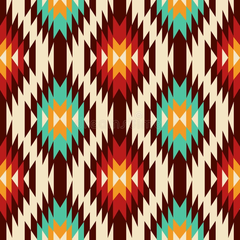 Ethnic ornament. Seamless Navajo pattern. Ethnic ornament. Seamless Navajo pattern.